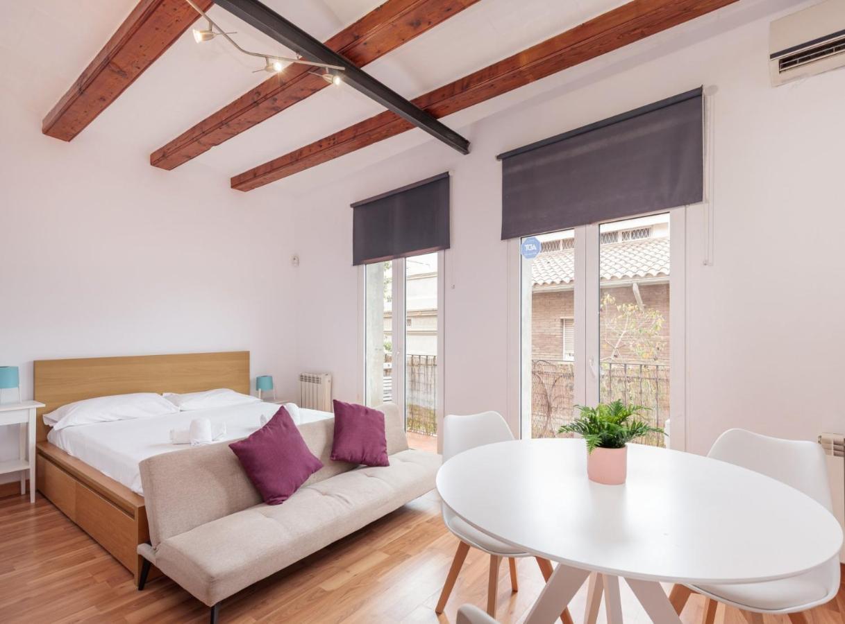 Spacious Doubleroom Apartment At Sants Barcelona Exterior foto