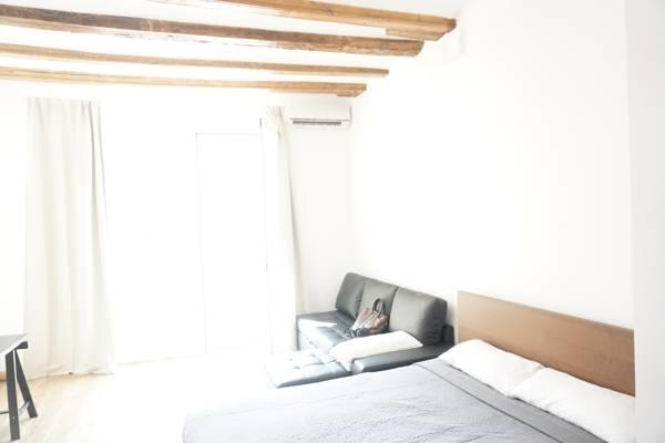 Spacious Doubleroom Apartment At Sants Barcelona Exterior foto